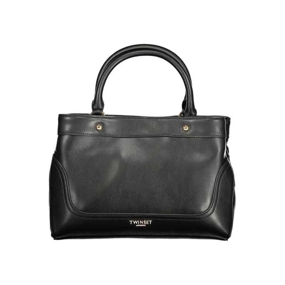 Twinset Black Polyurethane Women's Women's Bag